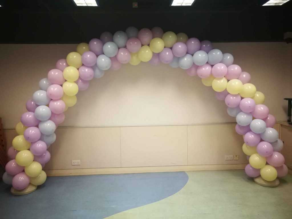 粉色系拱門 Balloon Arch