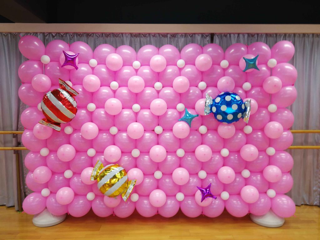 糖果氣球牆 Candy Balloon Arch
