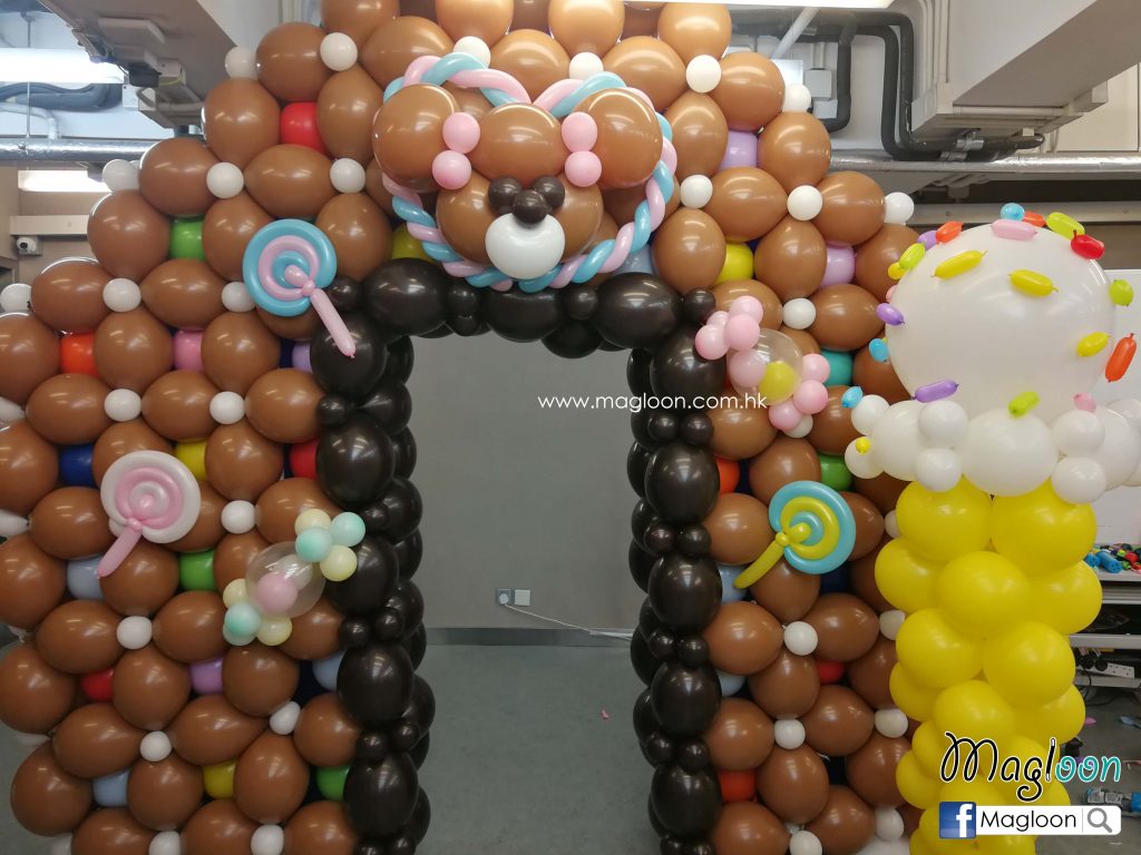 糖果屋氣球牆 Candy Balloon Wall