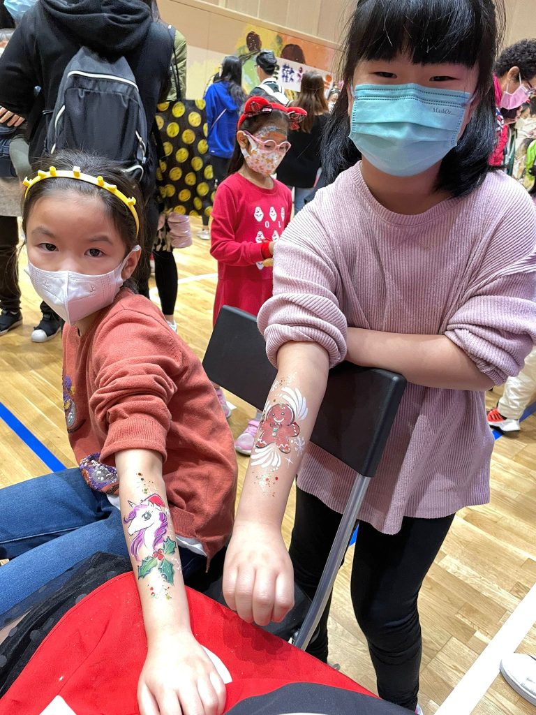 Face painting Samples