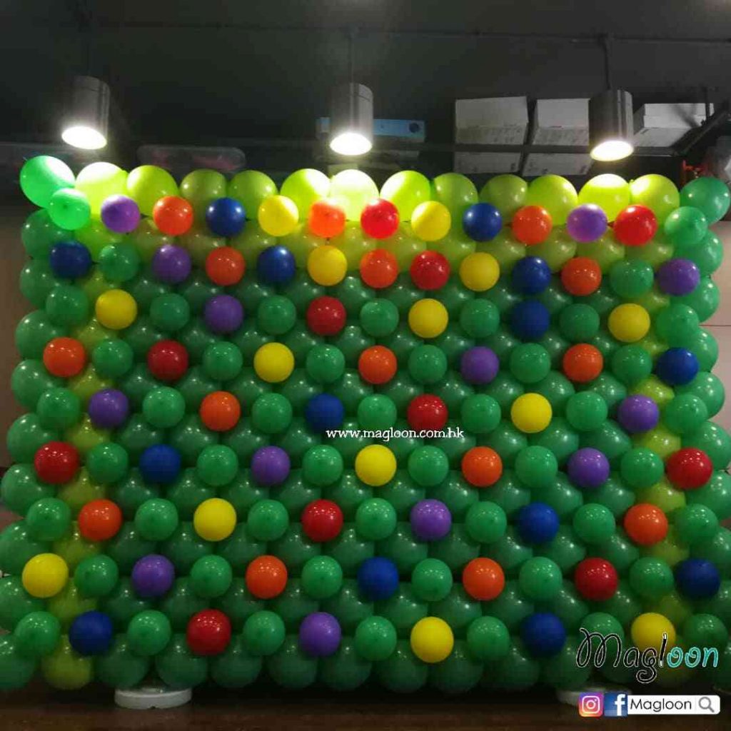 森系氣球牆 Green Balloon Wall (Custom Size)