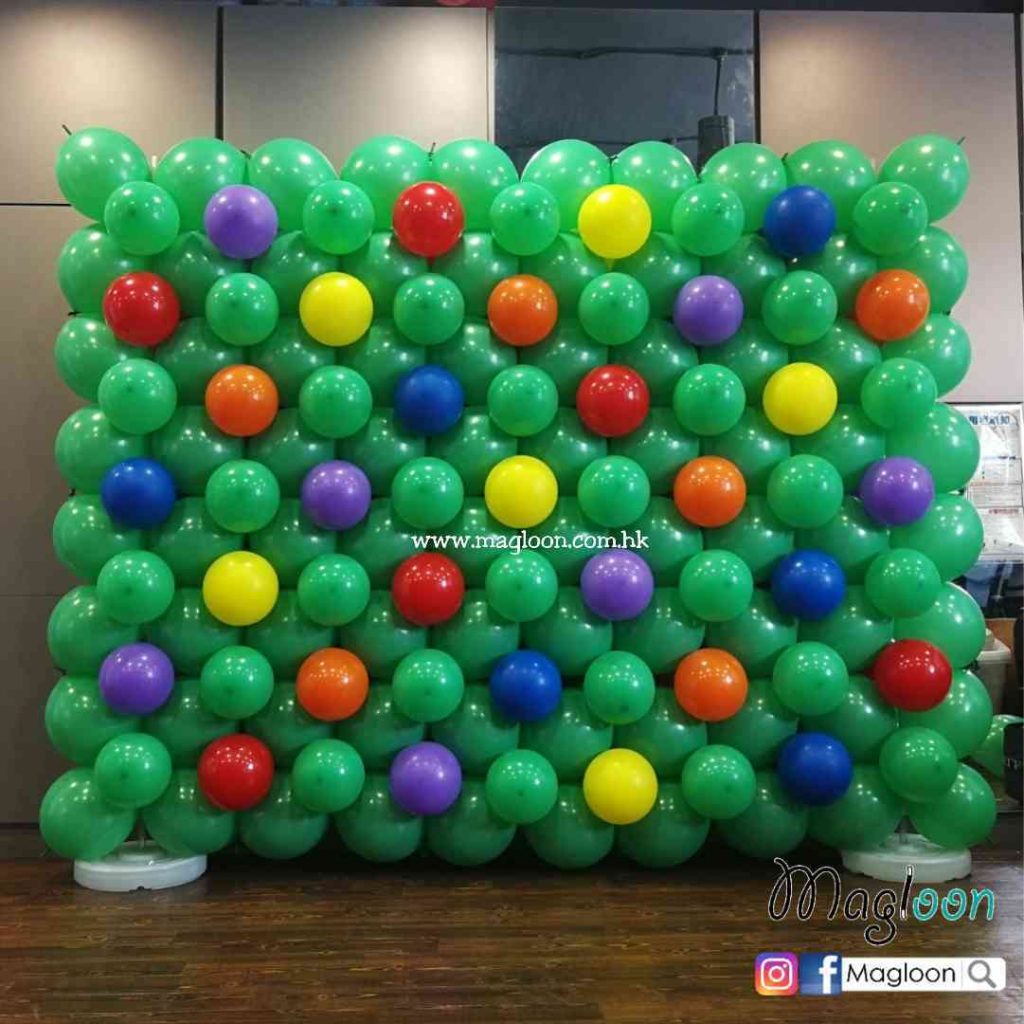 森系氣球牆 Green Balloon Wall