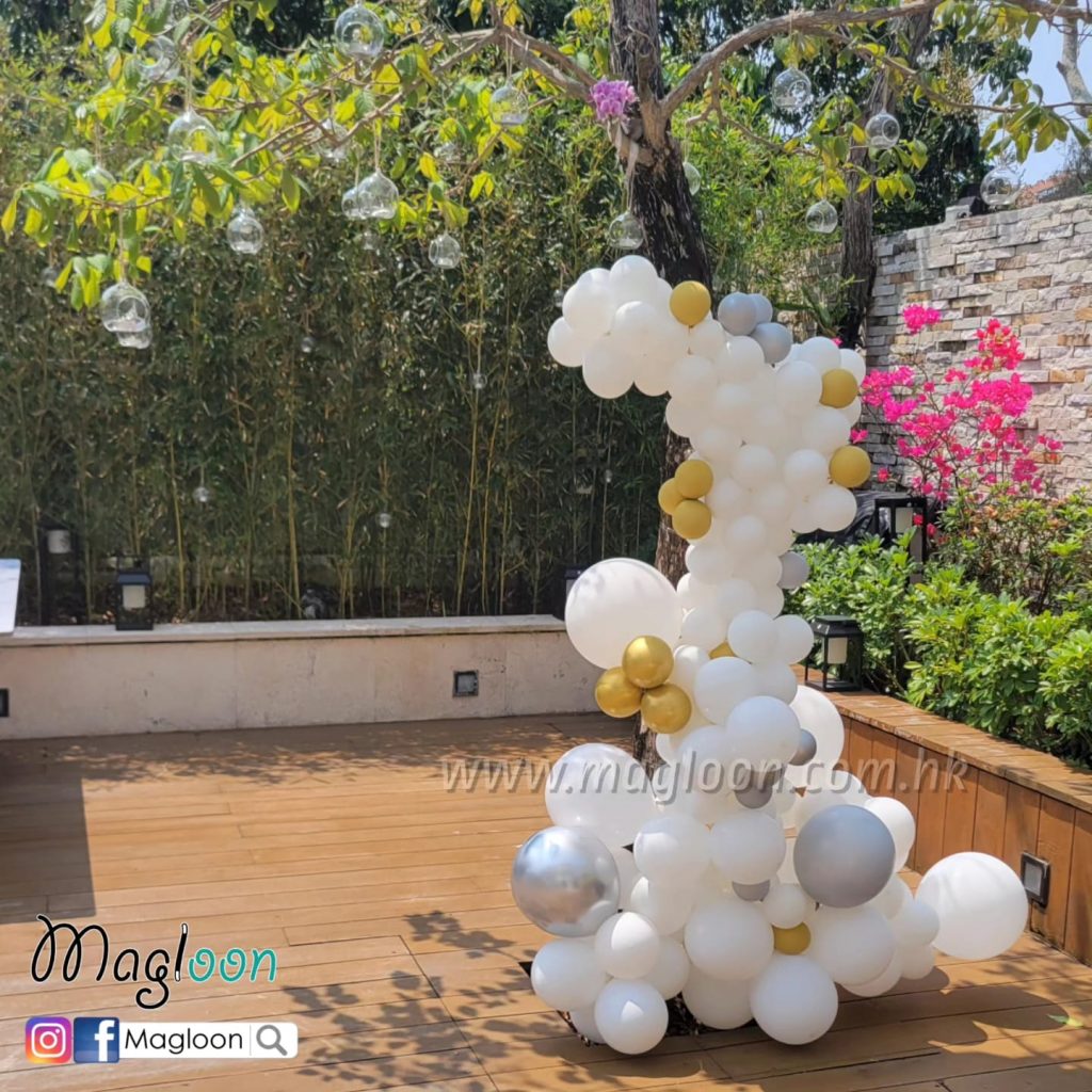 不規則氣球鏈 Organic Balloon Chain